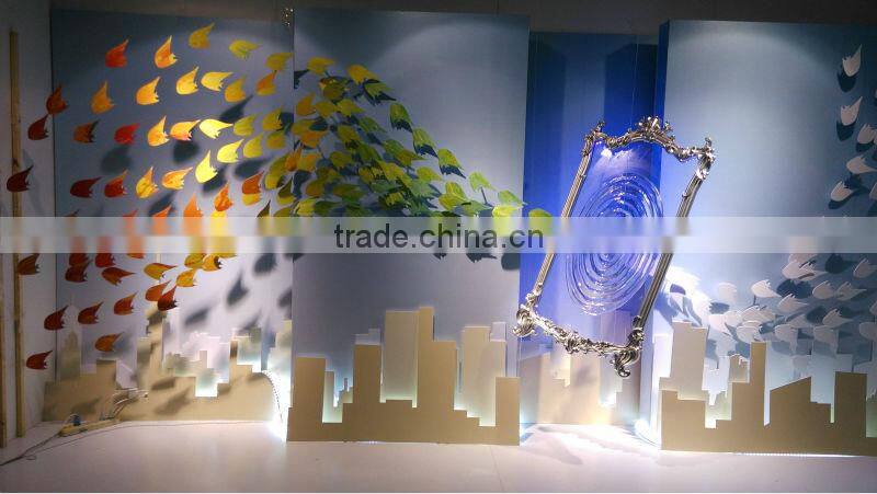 PVC Fish Window Display