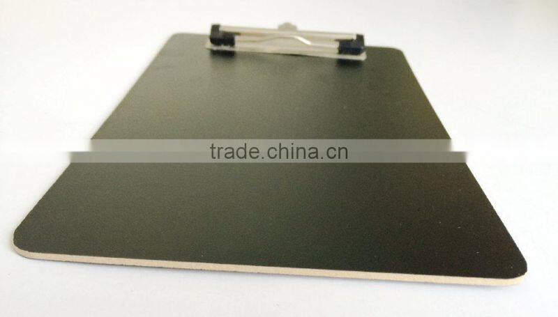 Melamine double-sided flat clamp clipboard for school and office