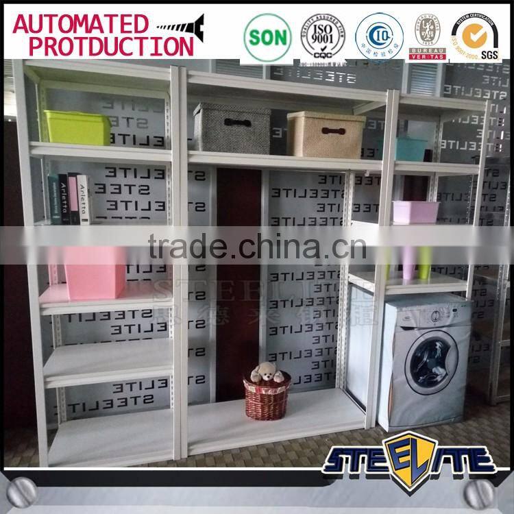 Steel clothes display rack for kids wall mounted clothes hanger rack