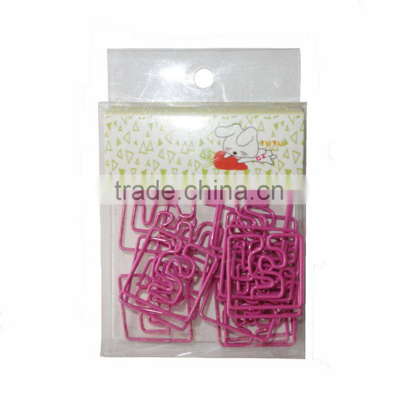 Special shape paper clips
