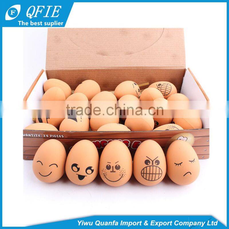 Wholesale soft 5cm custom emoji small pu soccer ball toy for kids
