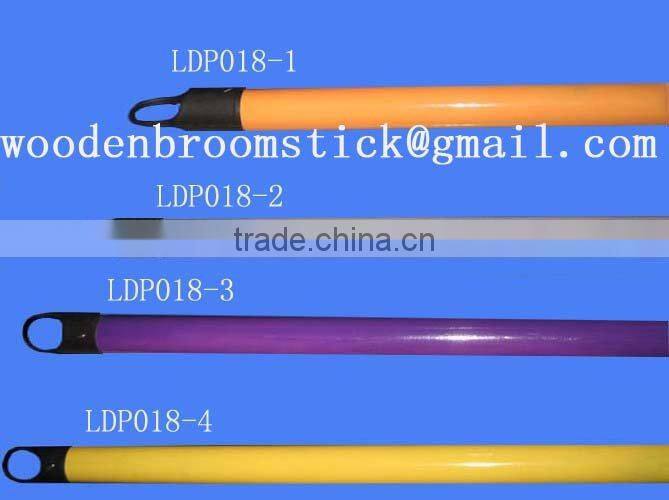 Eco-friendly wooden brush stick with PVC coated