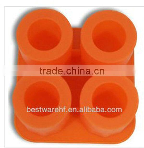 Freeze Forming tray 4 cups Maker Mold glass