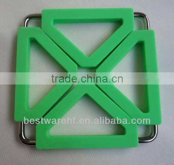 High quolity Non-slip cauldron, caldron, holloware Silicone and hardware mat