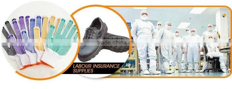 PVC Dotted White Knitted Cotton Working Safety Gloves