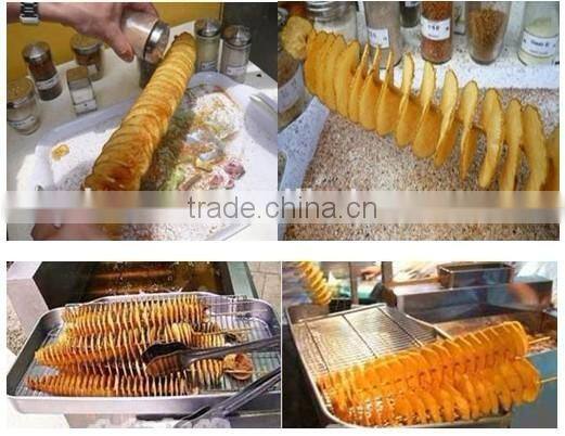 Stainless Steel Manual spiral potato twister cutter
