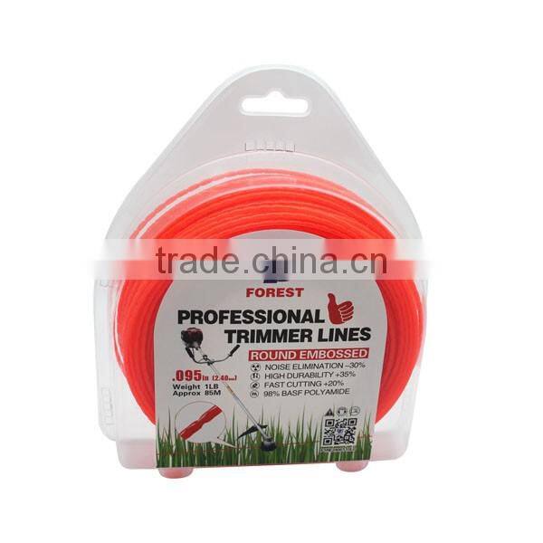 BASFNylon Trimmer Strings 2.4mm x 62m for gardern machine accessories