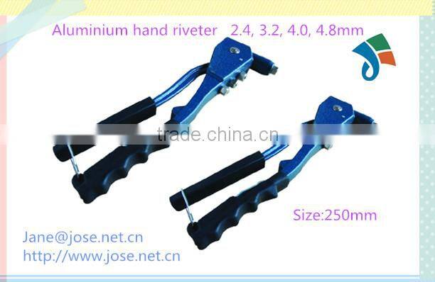 Heavy duty manual aluminium hand riveter