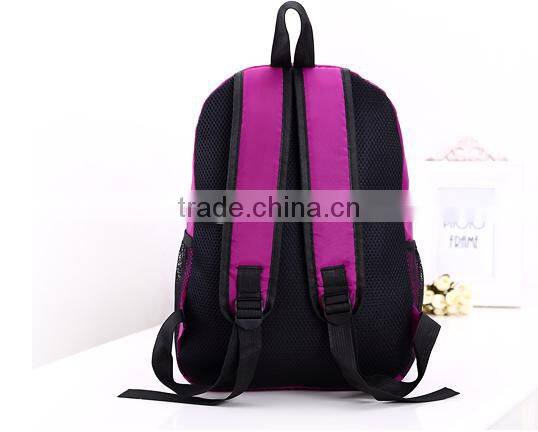 cute minion cartoon school backpack for kids