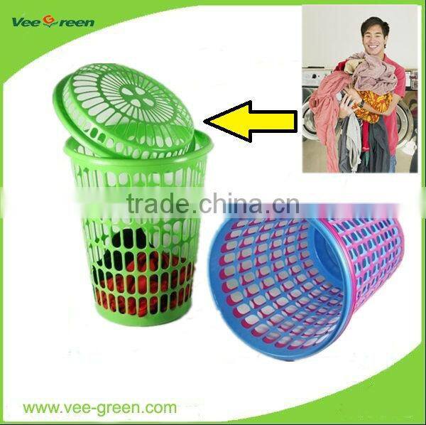 Pop up Plastic Laundry Hamper Basket