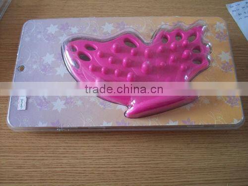 butterfly type plastic massager