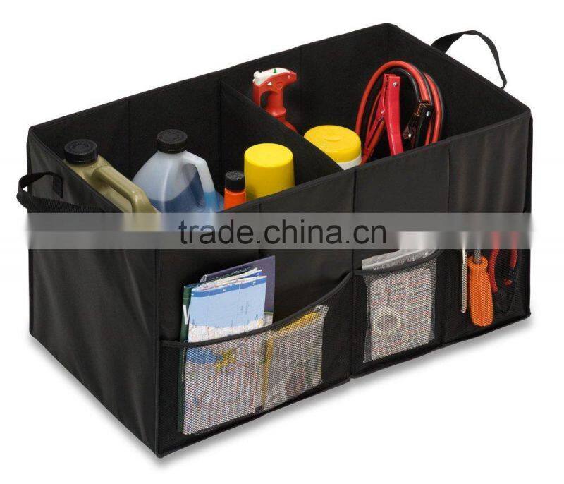 Folding Car organizer Car Trunk Organizer With Small Pockets