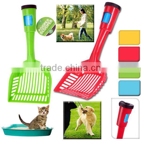 Creative cat shape cat litter poop scoop, OEM plastic poop scoop for clean up litter, OEM plastic doggie pooper scooper maker