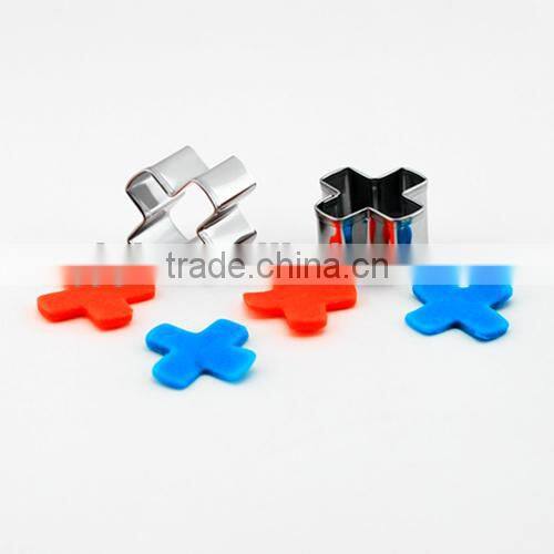 Kasun novelty cross shape metal cookie cutter set metal cookie cutter