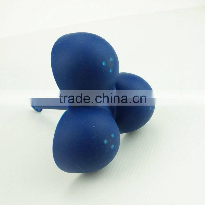 16064 3 PCS Silicone Egg Steamer with Handle