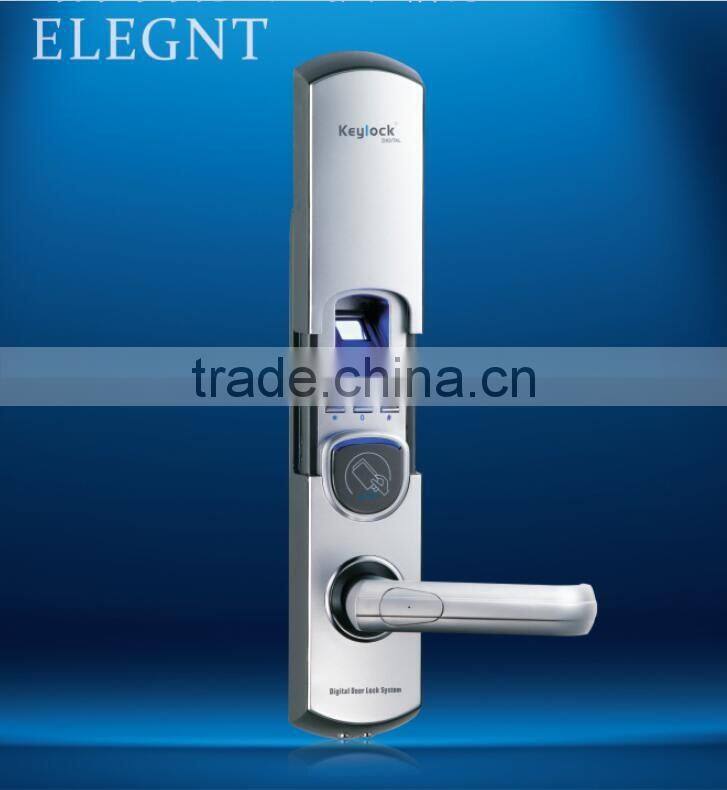 Entry/Office commercial luxury American China manufacture hotel fingerprint card reader keypay digital electric door lock