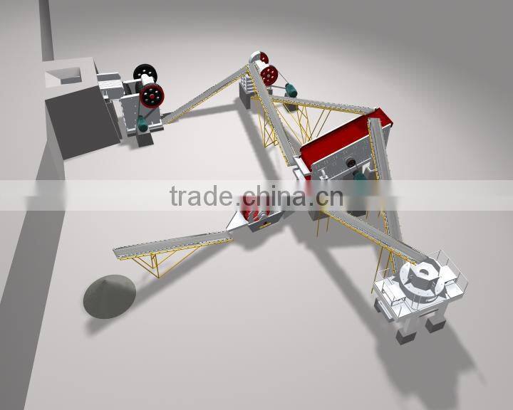 High Quality Rock-on-Rock Sand Maker for Natural Stone Crushing