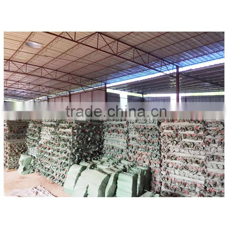 varnished wooden stick mop