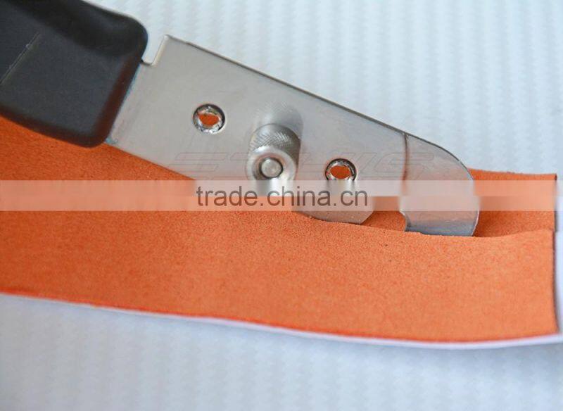 CN003 backpaper slitter wrap vinyl cutter with 2pc stainless changeable blade