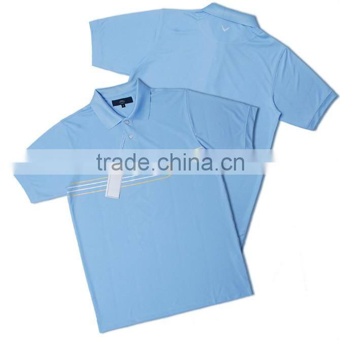 Promotion Polyester Cotton Men's Golf POLO Shirt