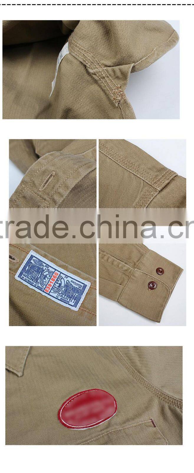 men's plain dyed casual fashion shirts