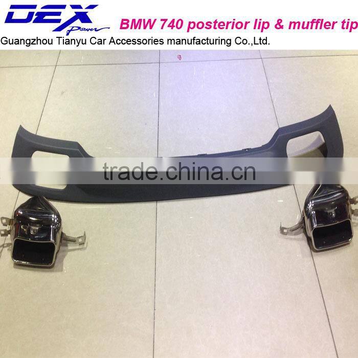 auto exhaust pipe rear diffuser components for b~mw 740