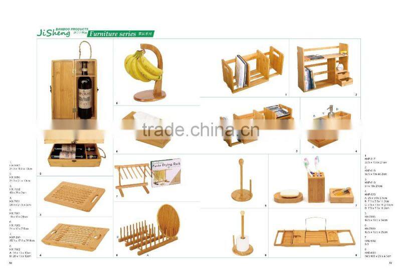 high grade natural bamboo wine packaging box