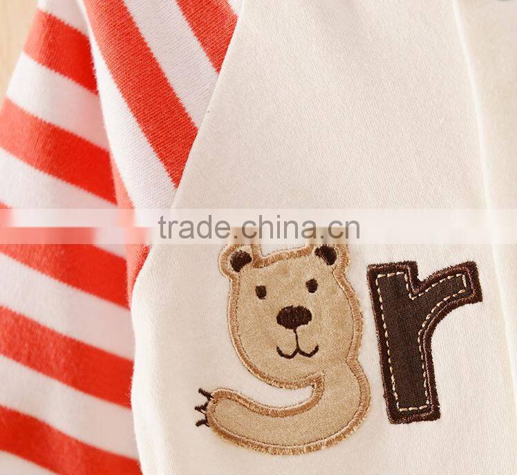 Baby romper wholesale, cotton baby hooded romper