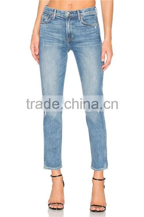 Fashion top grade style sexy girl ladies jeans kurta
