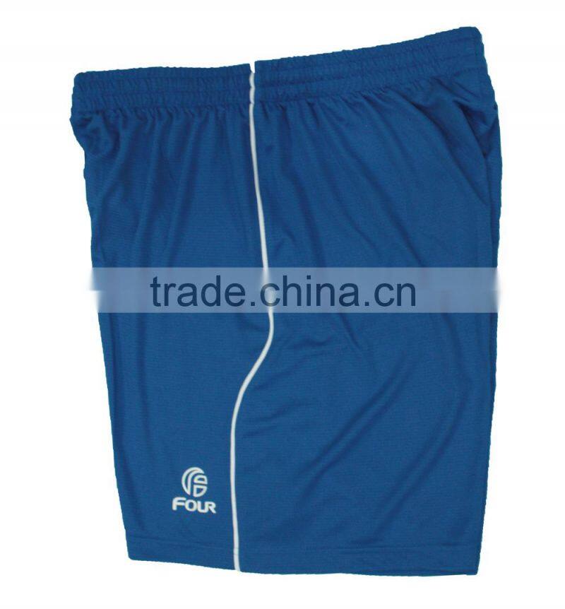 White and navy piping soccer jerseys set