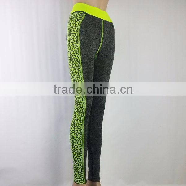Fashion Ladies Yoga Pants factory Fresh Production ,170305