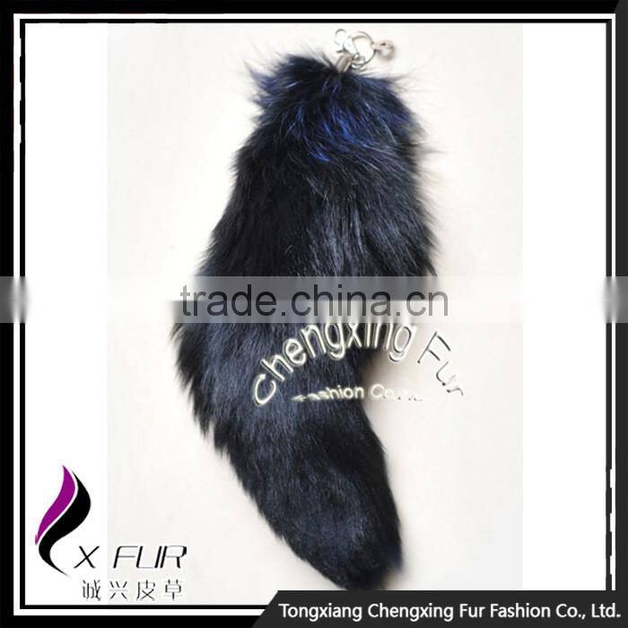 CX-R-23C China Wholesale Pokemon Fox Tail Bag Accessories Custom Keychain