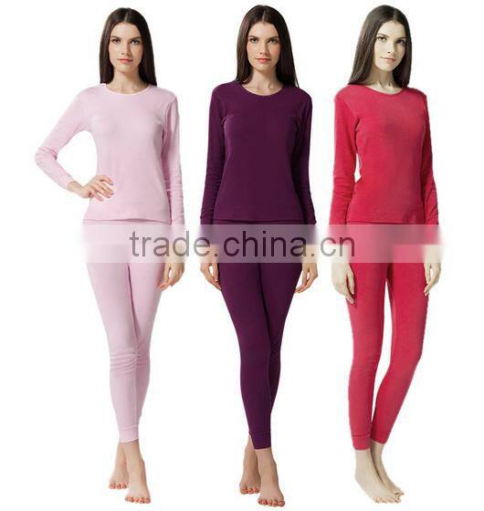 Custom Cheap Men Long Sleeve Undershirts Women Thick Thermal Underwear