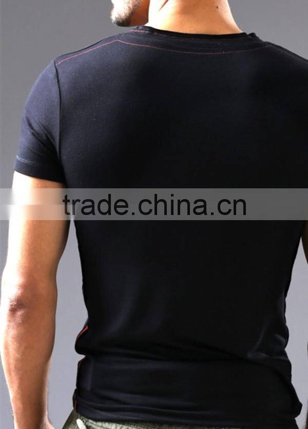 wholesale natural 100% Bamboo t shirt for man