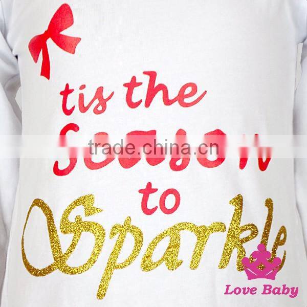 New Year 's Christmas Children' s 2pcs Set Baby and Children's Clothing Girl Clothing Designer Formal Suit