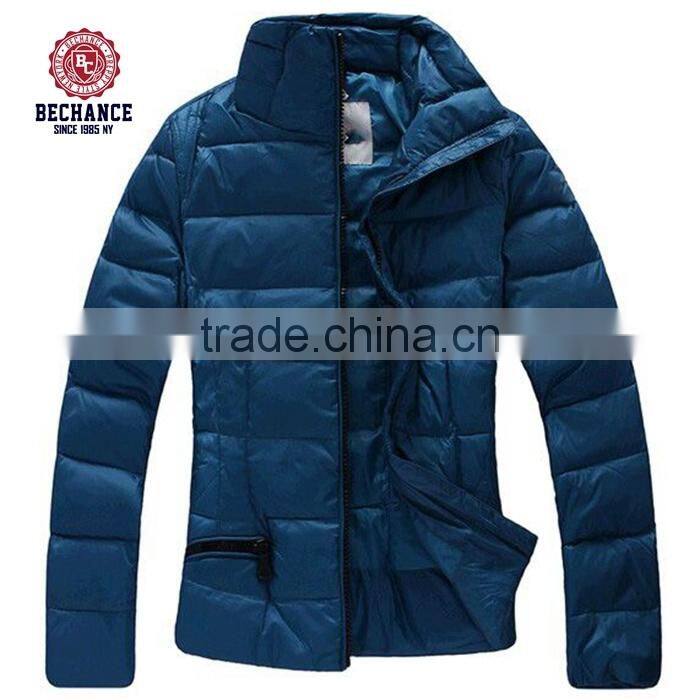 Fashion Men Stand Collar UltraLight Down Jacket AJ006