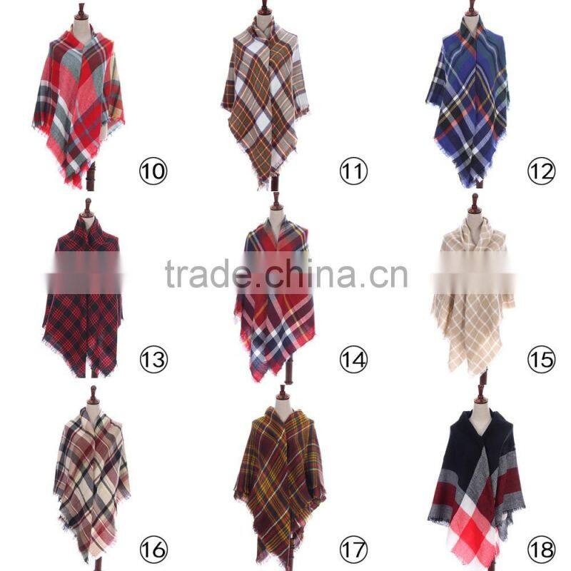 Wholesale Fashionable Tartan Plaid Scarf