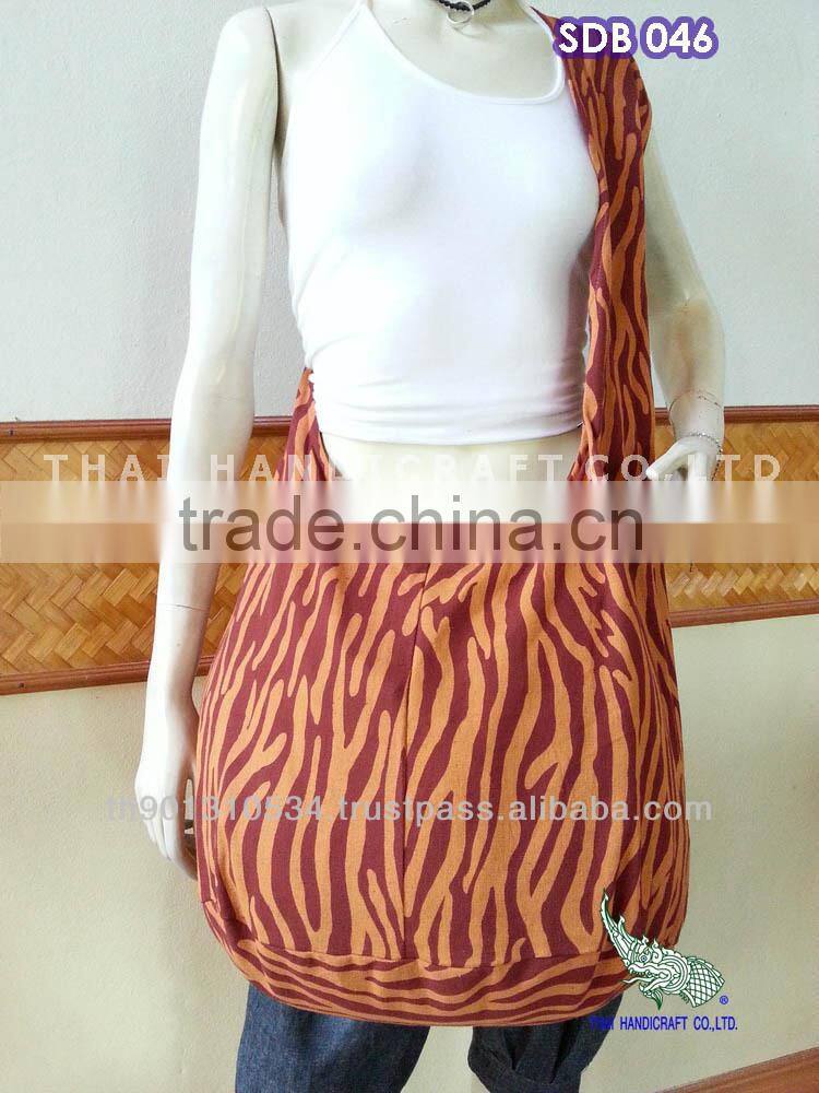 Thai Large Cotton Shoulder Hippie Boho Hobo Sling Crossbody Yaam