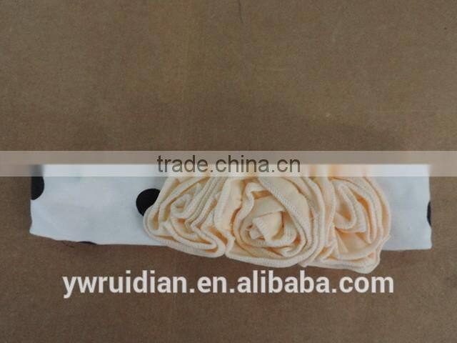 baby girl elastic fabric headband kids braid cross dot hairband flower knot solid craft children boutique headband