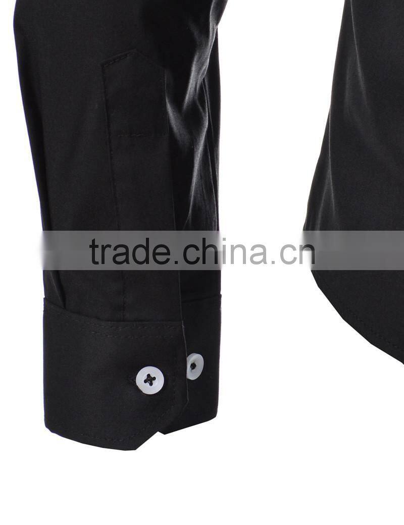 Best price Korean style fashion new model slim fit casual shirt for men