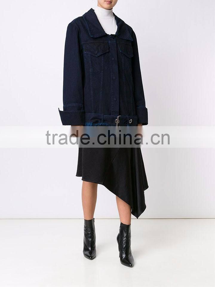 Shandao OEM simple design long sleeve cotton winter women coat stand india