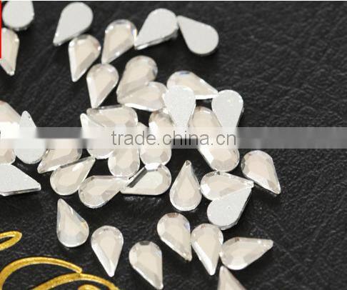 flat back drop rhinestones bling nail art rhinestones