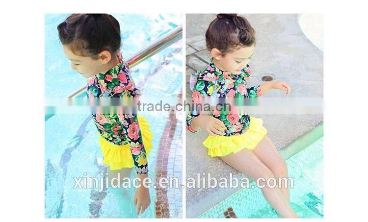 Wholesale High Quality Little Baby Swimsuit Girls Summer Child Swimwear 2pcs