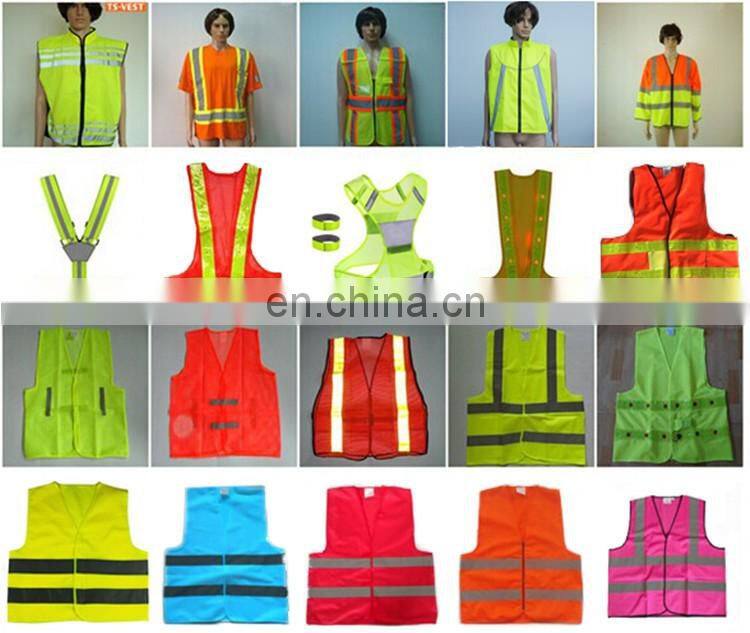 Mesh fabric grey running reflective vest for sports