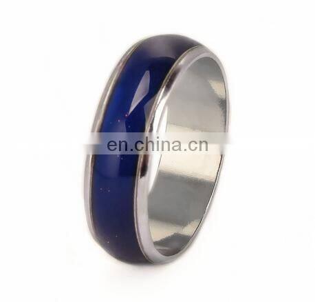 Amazing Change Color Temperature-sensitive Mood Rings Emotional Band US Size 6/7/8/9/10