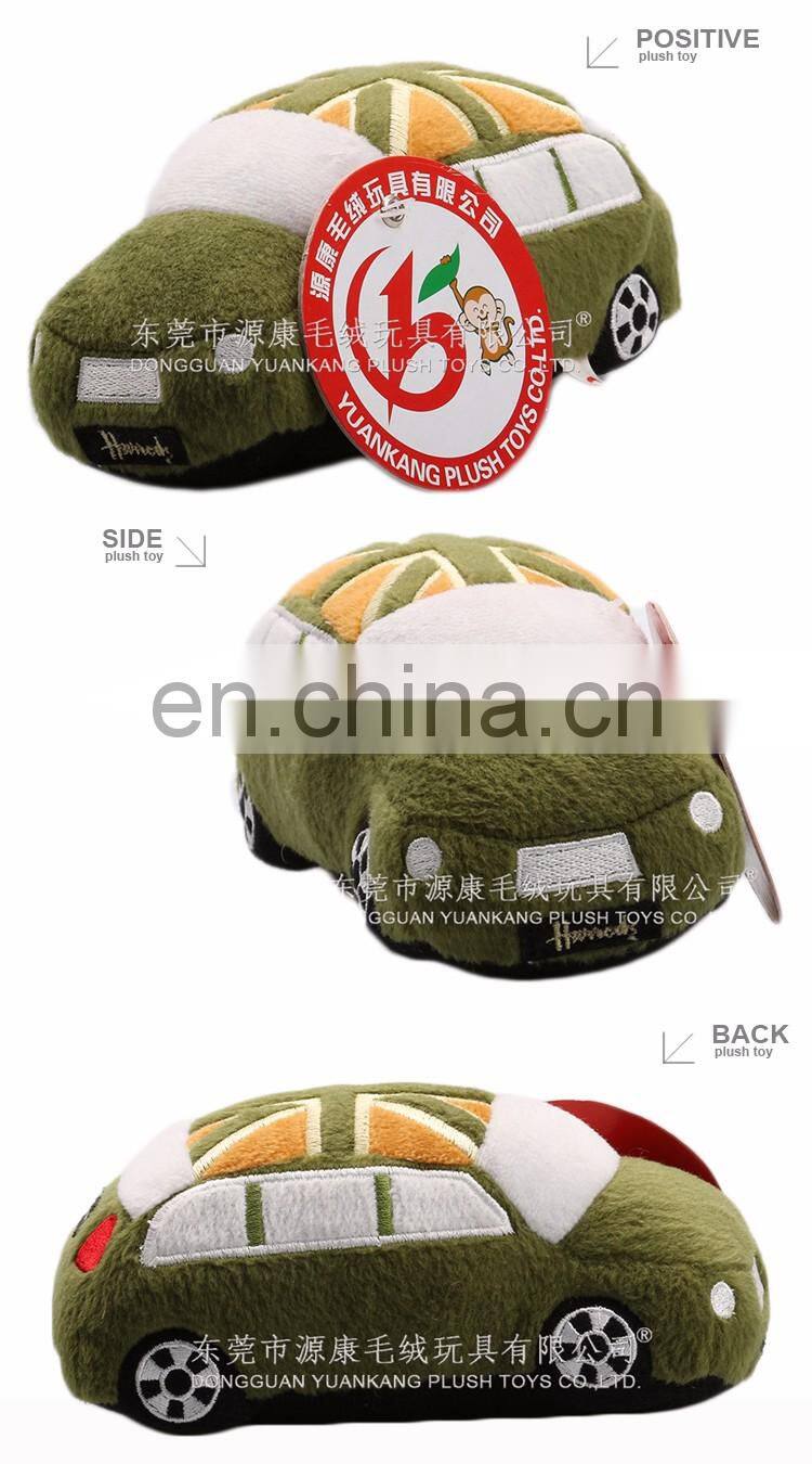 Cusom Plush Stuffed Educational Car Toy for Baby