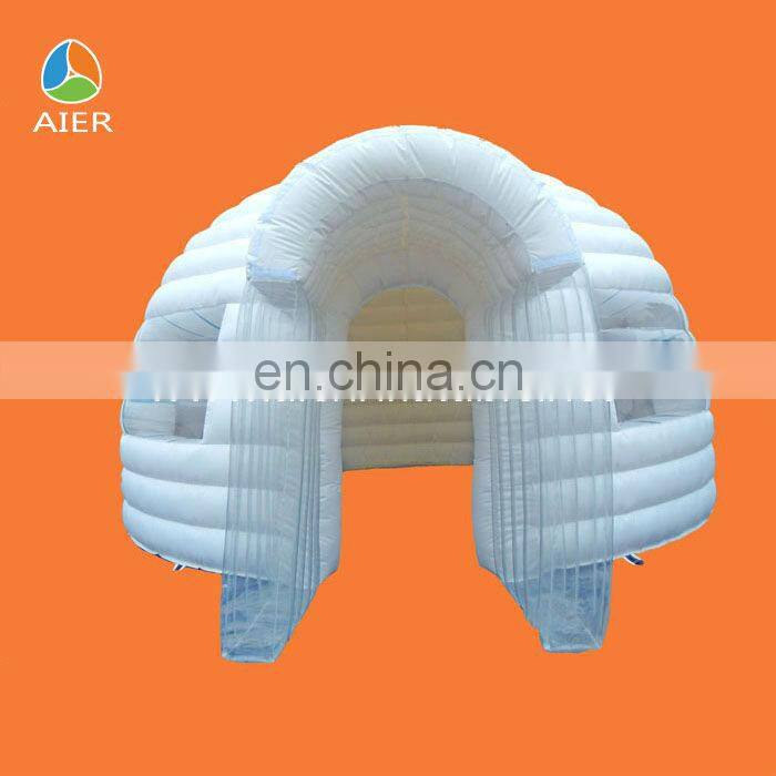 Outdoor White Inflatable Dome Tent for sale