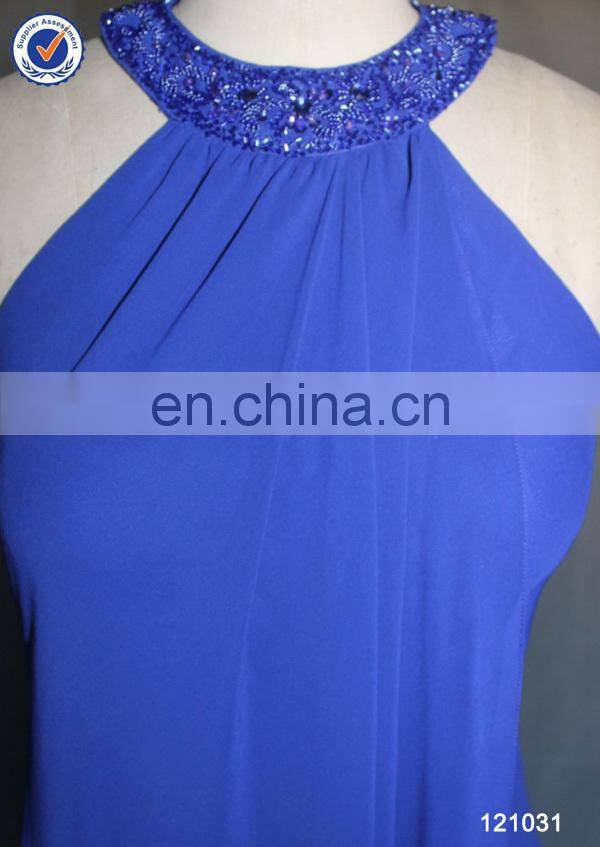 Latest wholesales simple chiffon short bridesmaid dresses for casual occasion