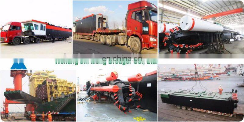 Non-self Propelled Portable River Suction Dredger sale at Cheap Price