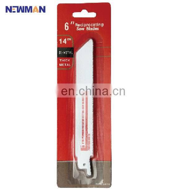 6" 6tpi wood cutting reciprocating saw blades
